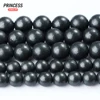 A++ Natural Matte Russian Shungite 6 8 10mm Loose Gemstone Beads for Jewelry Making Wholesale Crystal Beads DIY Accessories 3