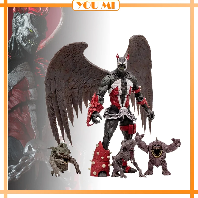 

Mcfarlane Toys King Spawn Demon Minion And 7 Weapons Anime Figure Dc Multiverse Action Figure Model Collection Christmas Gifts