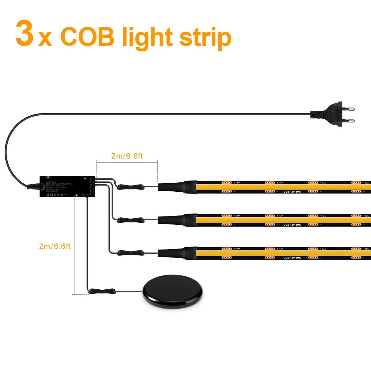 ตัวเลือกสินค้า ไฟ LED สีดำ หรี่แสงได้ สำหรับตกแต่งบ้าน