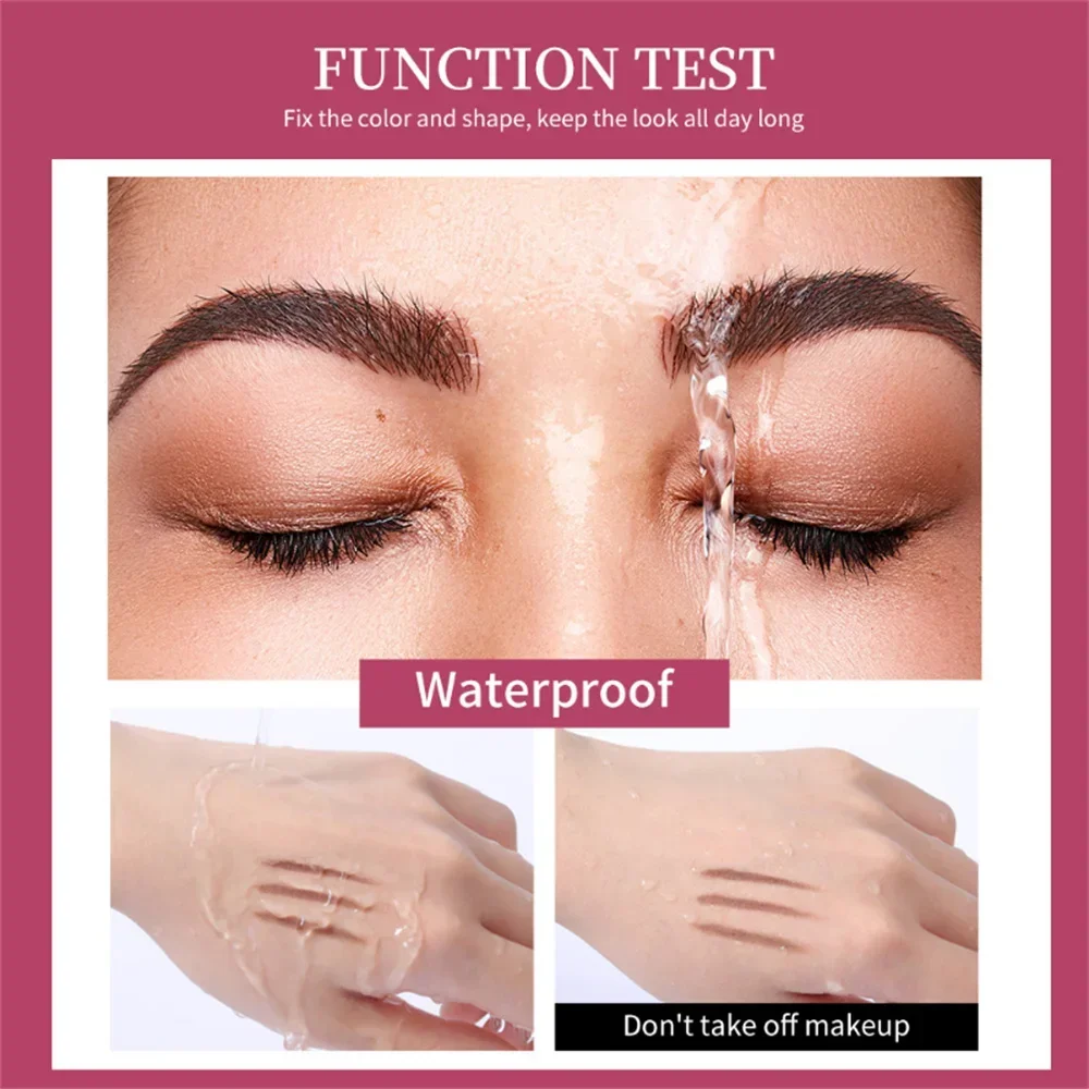 Waterproof 3D Eyebrow Glue Eyebrow Style Gel Professional Makeup The Brow Glue Extreme Hold Eyebrow Gel Brow Fixer Eyebrow Gel 3