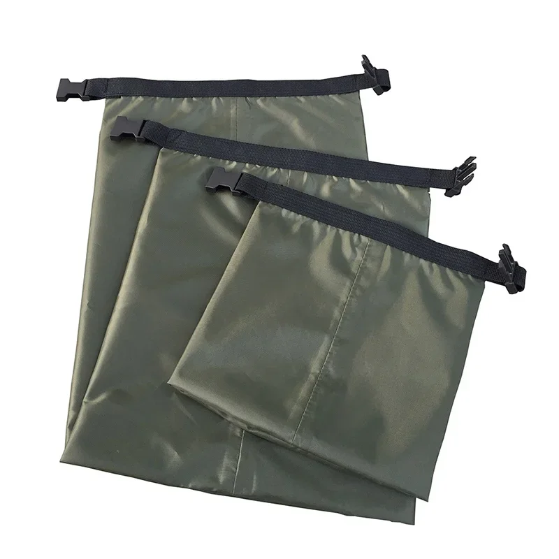 3Pcs/Set Drifting Bag Dry Bag Waterproof 30D Nylon River Trekking Multifunctional Bags 1.5L 2.5L 3.5L