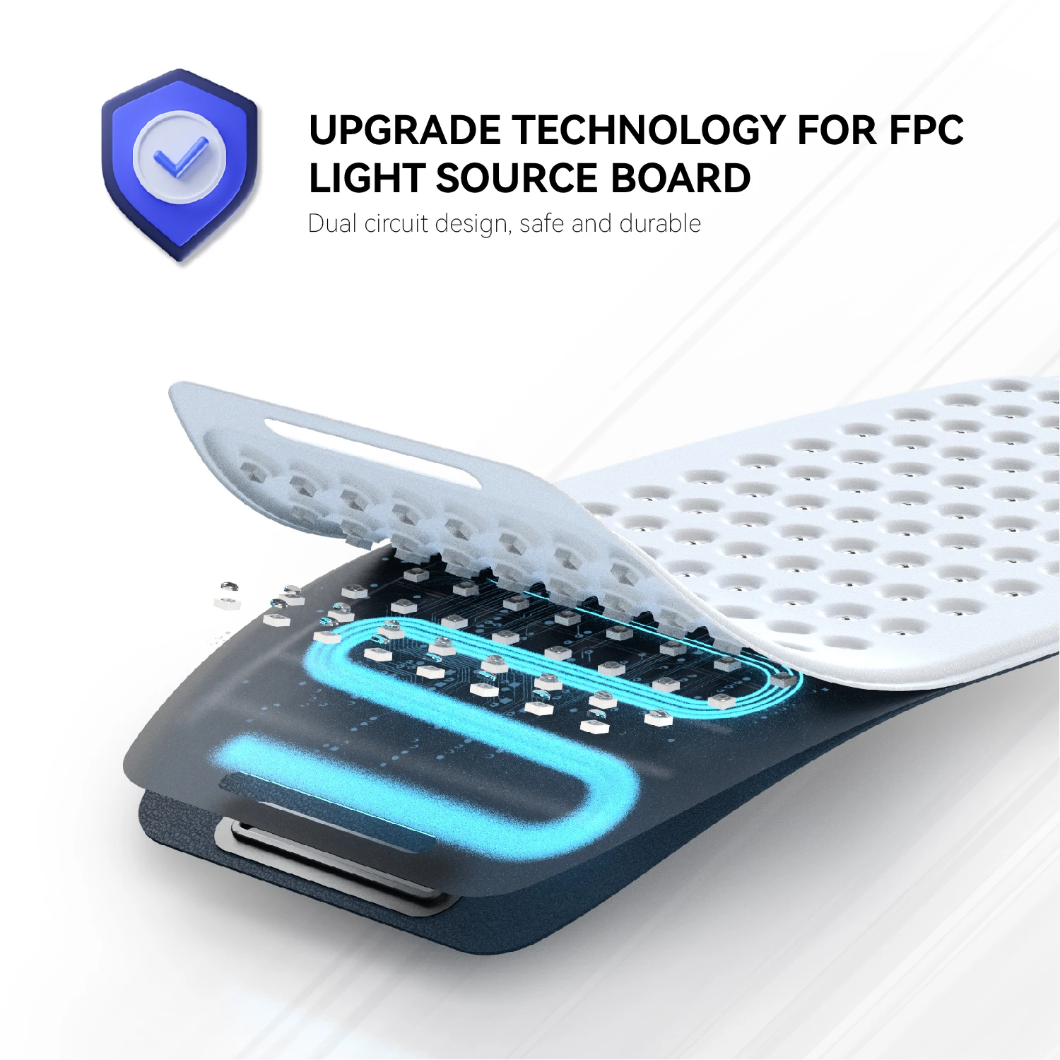 Hello Face L120 Near Infrared Red Light Therapy Pad LED 630nm 850nm Therapy Belt Body Phototherapy Pain Relief Heating Panel