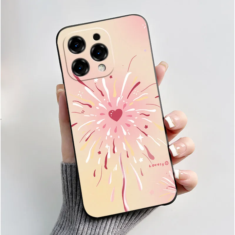 Adorable Cartoon Soft Silicone Protective Phone Case Cover