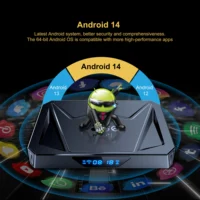 X96Q PRO+ TV Box Android 14 Allwinner H728  Smart Box 1000M LAN BT5 Wifi6 2.4G/5G Support 8K Media Player Set Top Box 4GB 64GB - Image 4