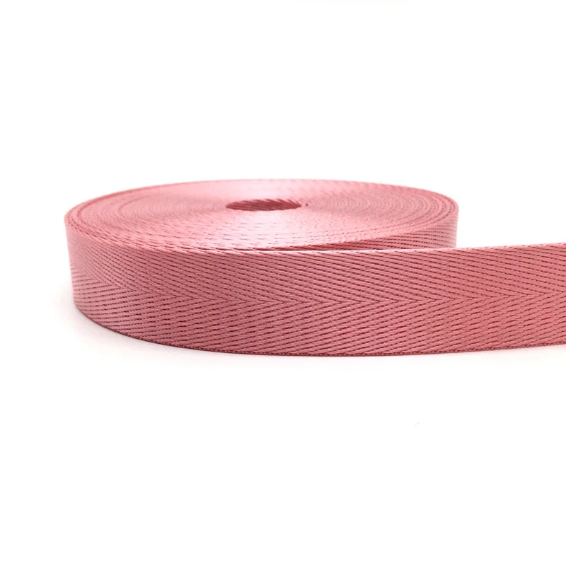 2 Yards 1" 25mm Strap Nylon Webbing Herringbone Pattern Knapsack Strapping Sewing Bag Belt Accessories nylon webbing tape nylon webbing webbing ribbon
