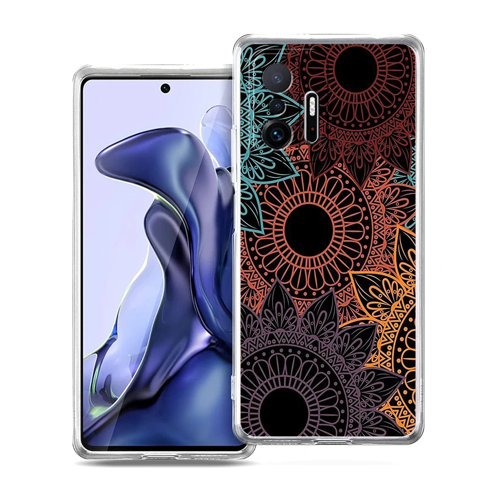 Mandala Transparent Soft Shell Phone Case