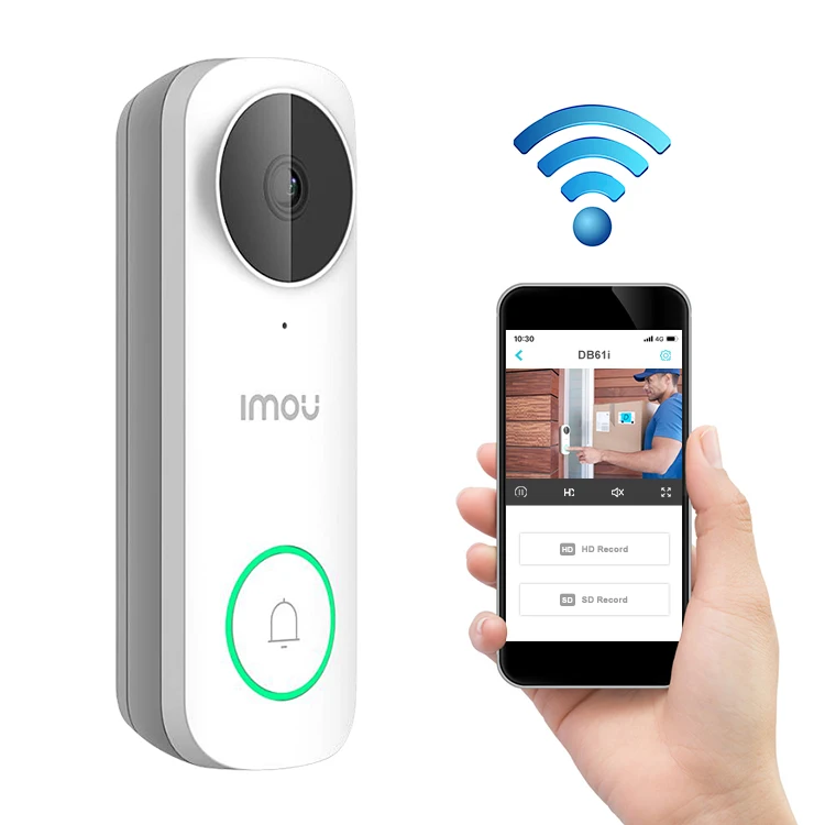 

HITOSINO IMOU 2K HD Housing Wifi Video Doorbell Ring Smart Home Wireless POE Intercom Door Bell Doorphone