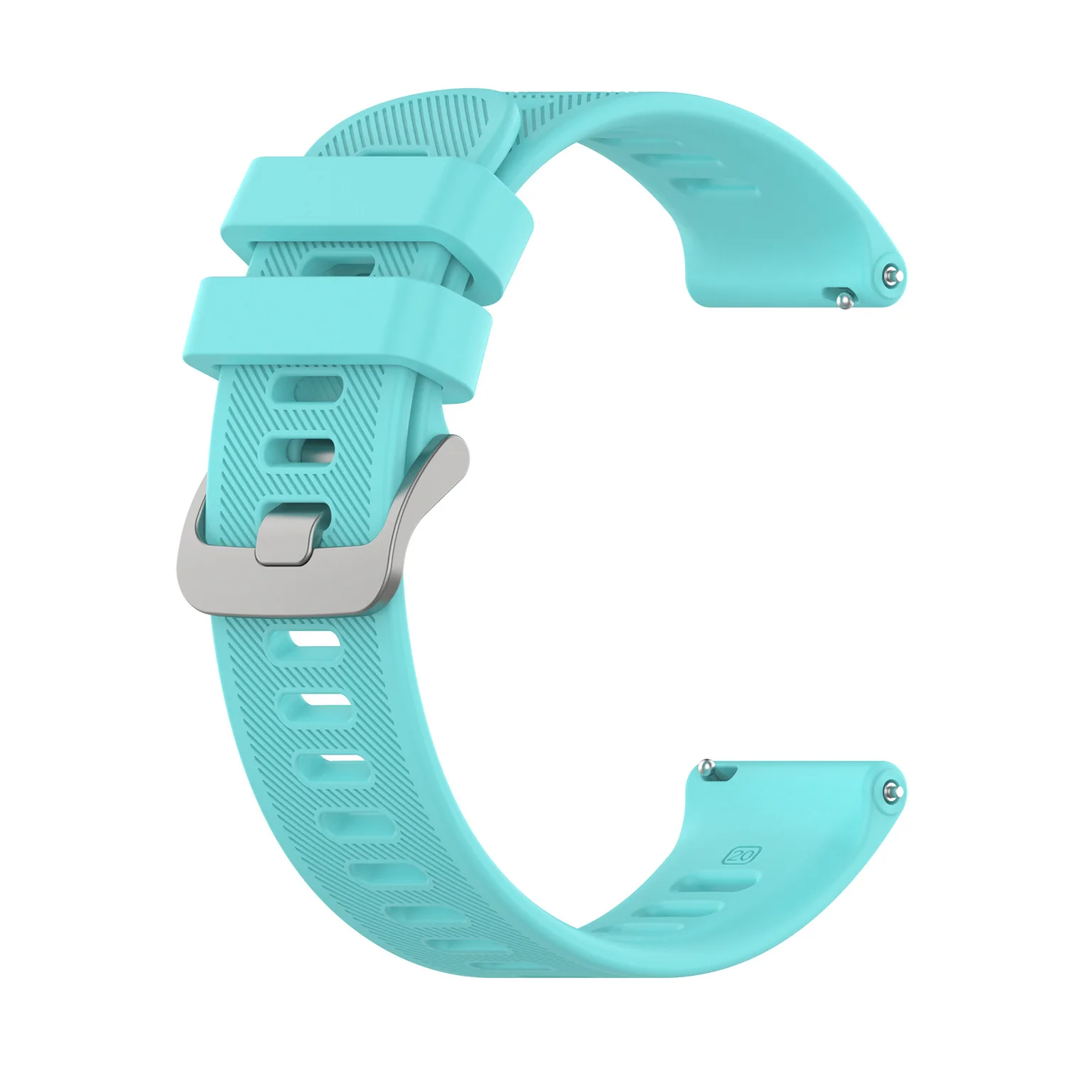 Premium 20mm Silicone Smart Watch Band - Versatile Fit
