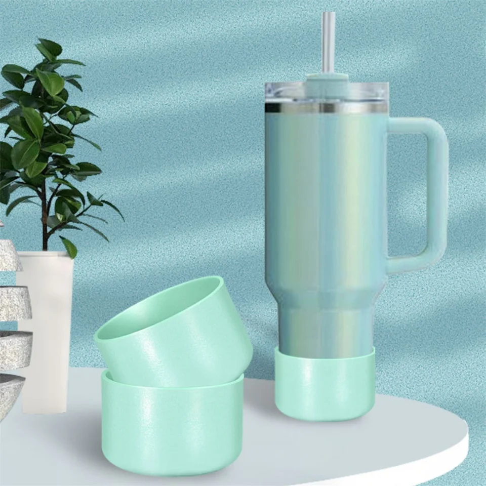 Stivale in silicone da 7,5 cm per Stanley 40 oz Quencher Adventure Tumbler e IceFlow Flip 30 oz 20 oz Stanley Cup Accessori Protector  15