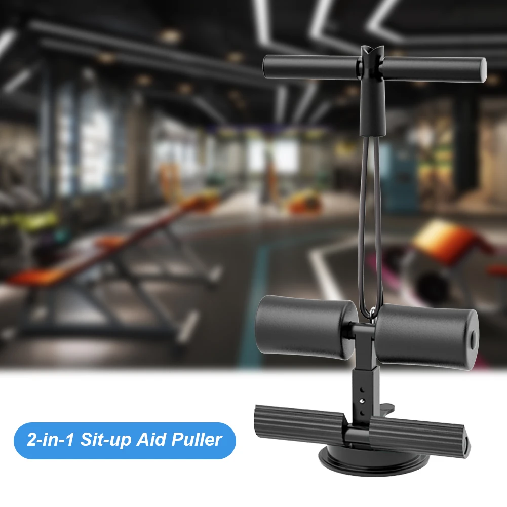 Multifunction Yoga Pedal Puller Sit-Up Training Equipment with Elastic Band Adjustable Fitness Equipment for Abdominal Training
