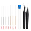 3D Printing Nozzle Cleaning Steel Needle Wiper Nozzle Needle Stainless Steel Tweezers 1