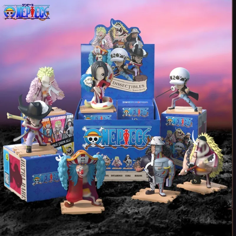 Muslimate One Piece Blind Box La Quarta Generazione Villain Action Figure Anime Mystery Box Natale Regali Di Compleanno Giocattolo