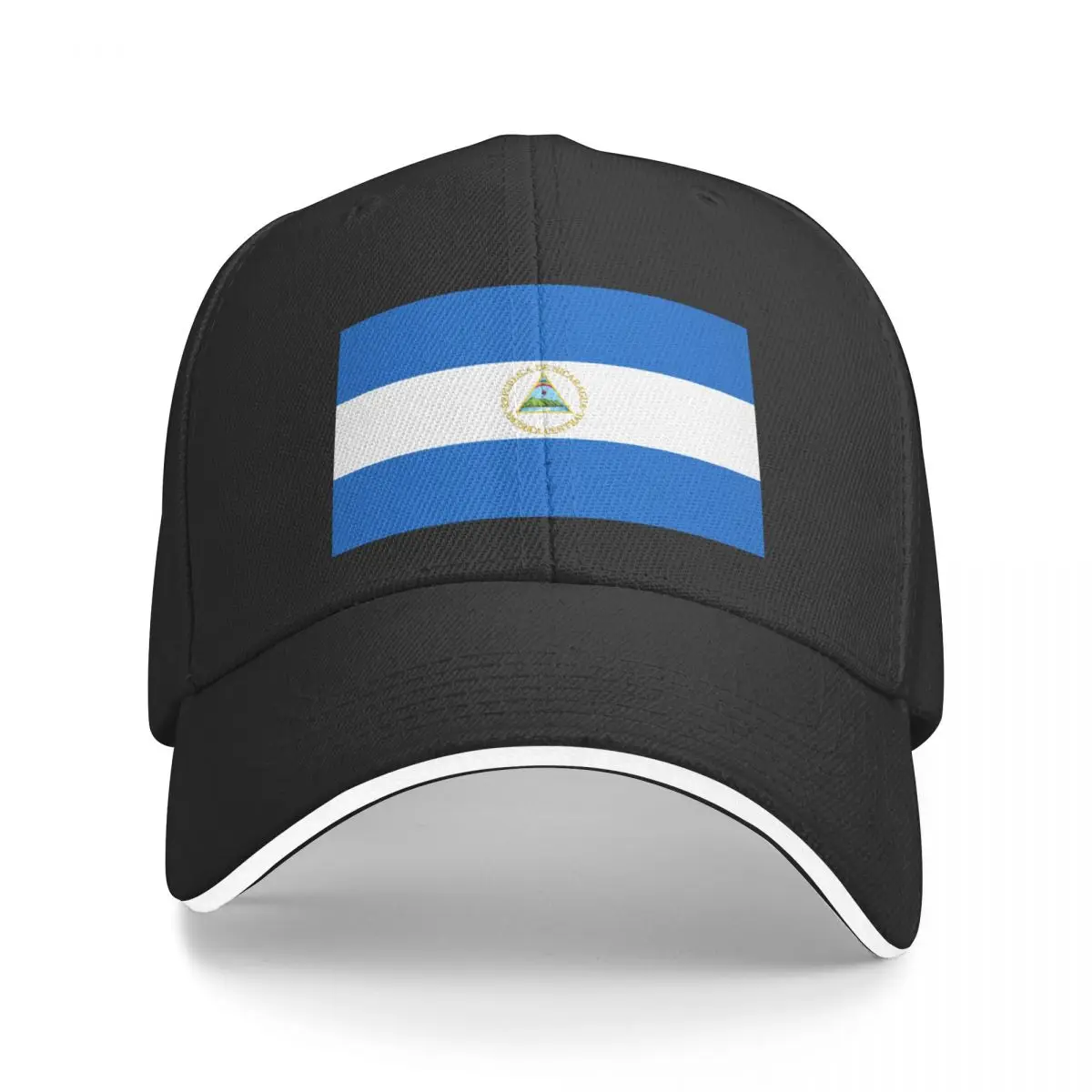 

New Flag of Nicaragua Baseball Cap Military Tactical Cap western hats Golf Wear Hat Luxury Brand Women Hat Men's