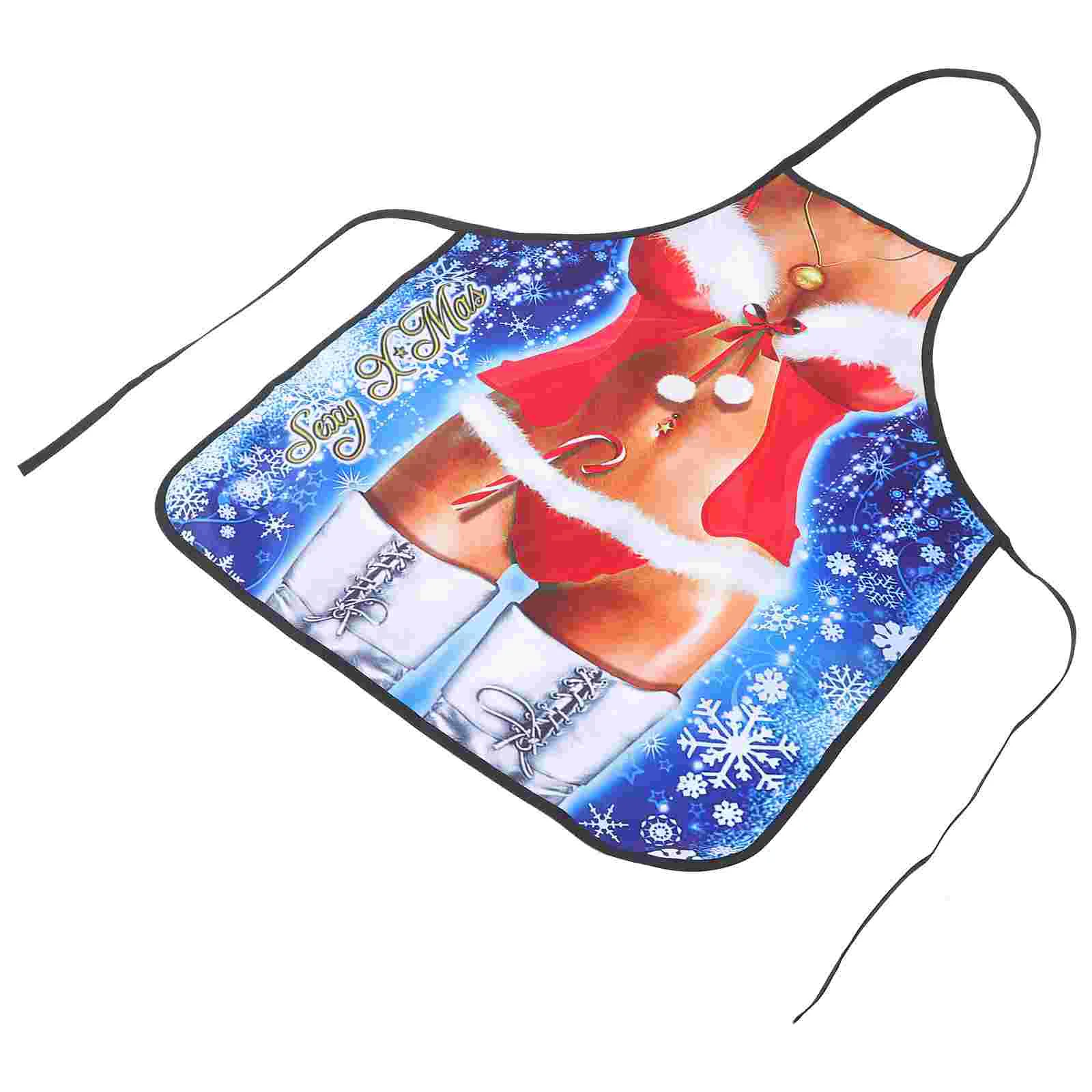 

Christmas Apron Male Aprons for Cooking Grill Gifts Men Prank Restaurant Funny Thickened Souvenir Universal