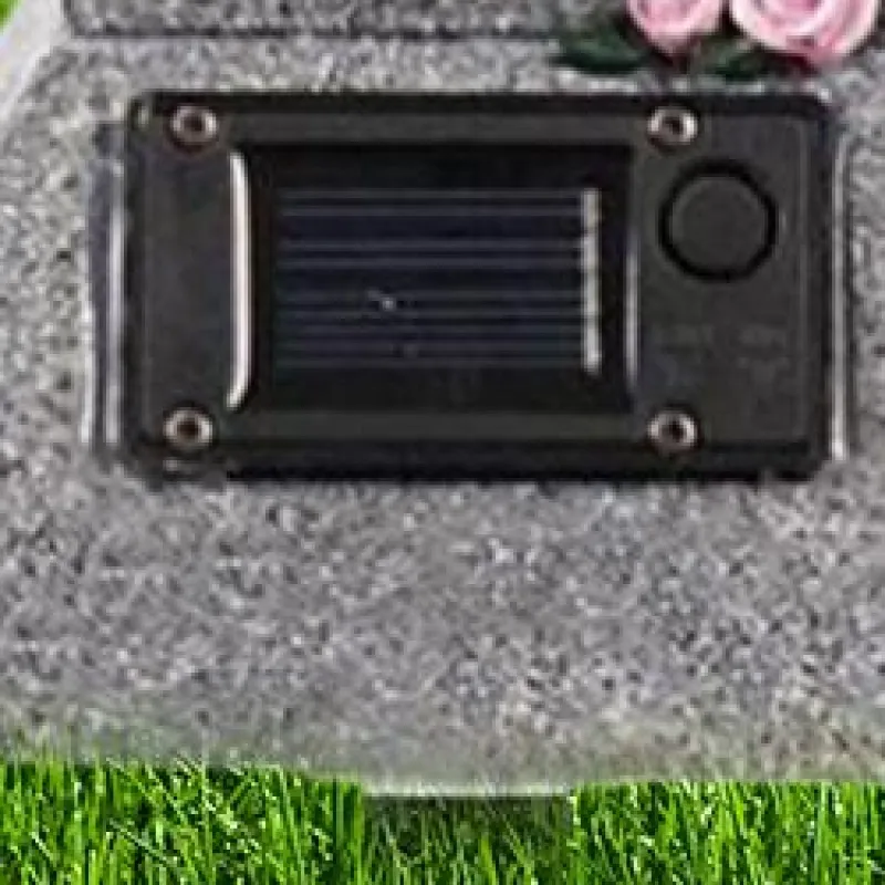 태양광 묘지 꽃병 지지대, 묘지 꽃병, 묘지 꽃꽂이, 사랑하는 사람의 흰기를 기..