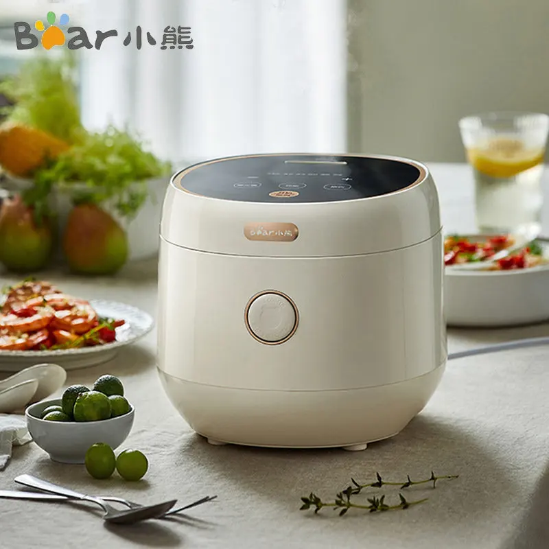 Bear Electric Rice Cooker Available By Appointment Kitchen Cooking Appliance 3L Multifunction 2-5 People Home Rice Cooker 220V 220v rice cooker 3l 4l 5l intelligent automatic household kitchen cooker 2 10 people small multifunctional electric rice cookers
