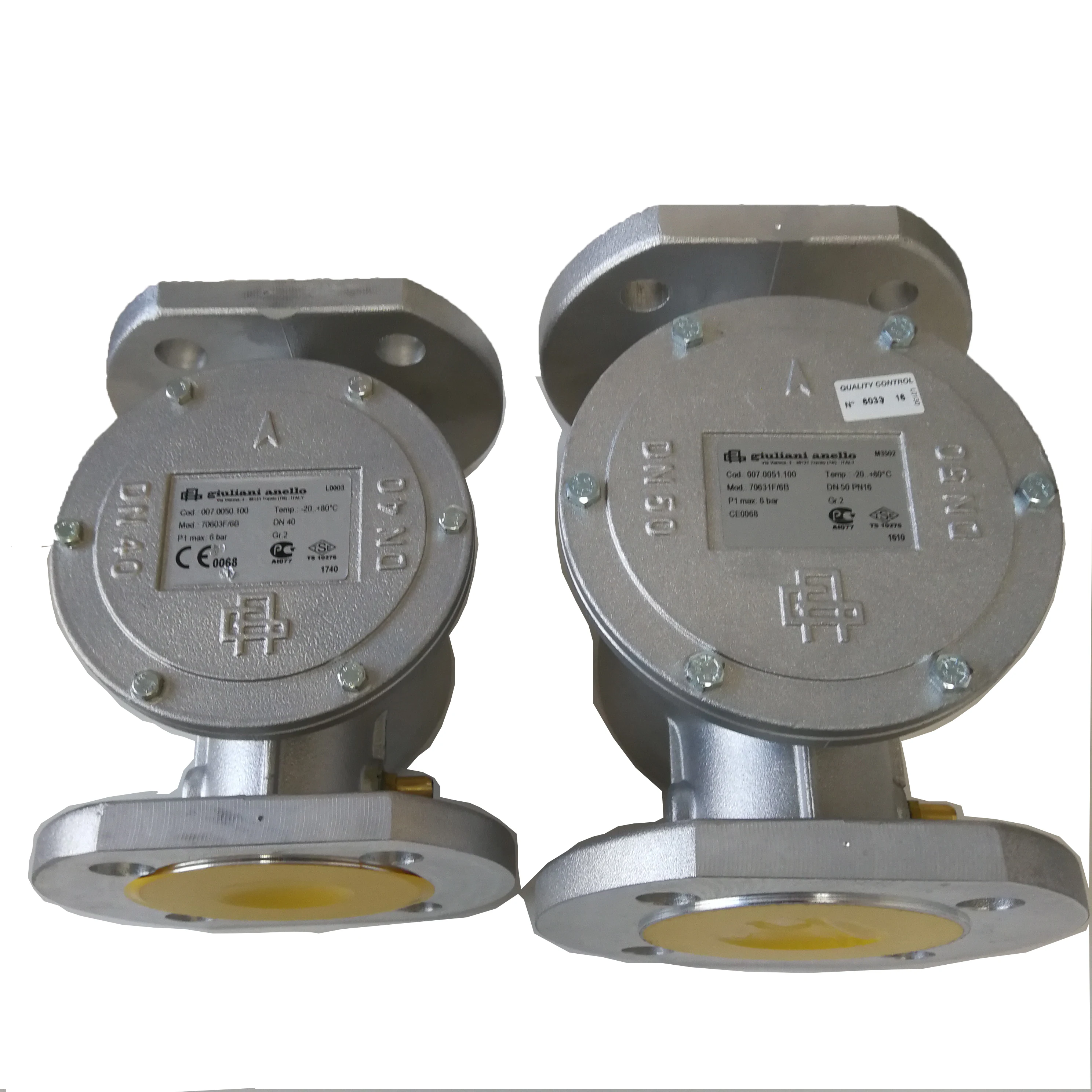 

Легкий в эксплуатации газовый фильтр сжиженного нефтяного газа Giuliani Anello 70660F/6B