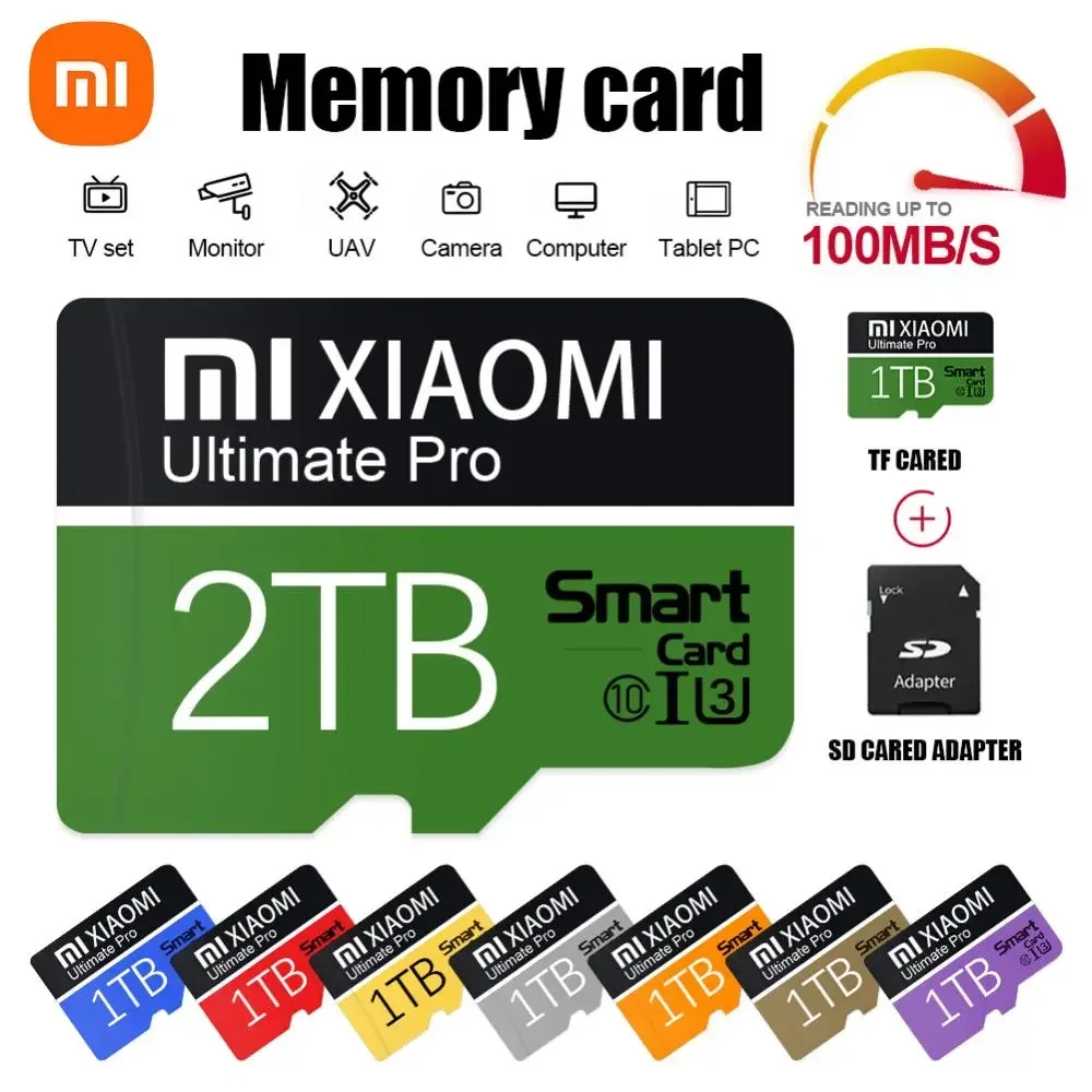 Xiaomi Micro Memory Card Ad Alta Velocità Sd Flash Card 128Gb A2 4K Hd 1Tb Mini Tf Sd Card Per Cam Dji Nintendo Switch Tf Sd Card