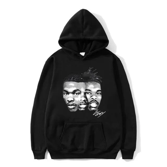 

Best Famous Rapper Lil Baby Hip Hop Hoodie Men Women Fashion Casual Loose Tracksuit Male Vintage Oversized Streetwear Sweatshirt