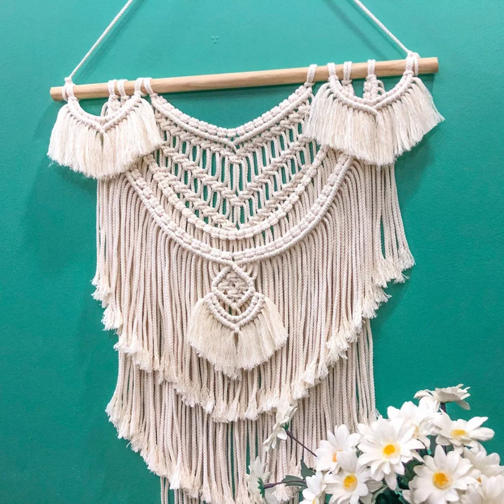 Nordic Macrame Boho Wall Tapestry