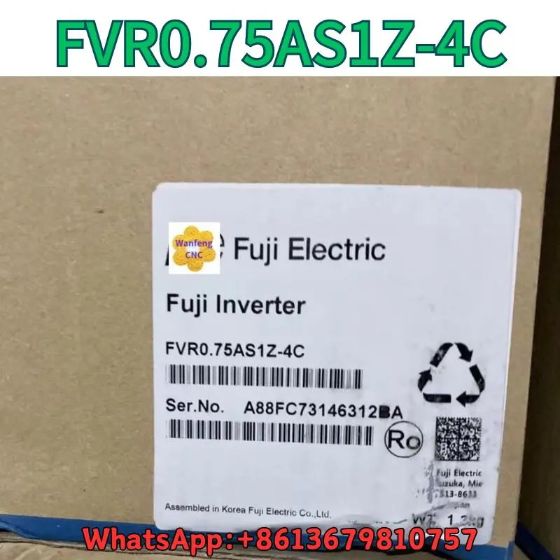 New Frequency converter FVR0.75AS1Z-4C 0.75kw Fast Shipping