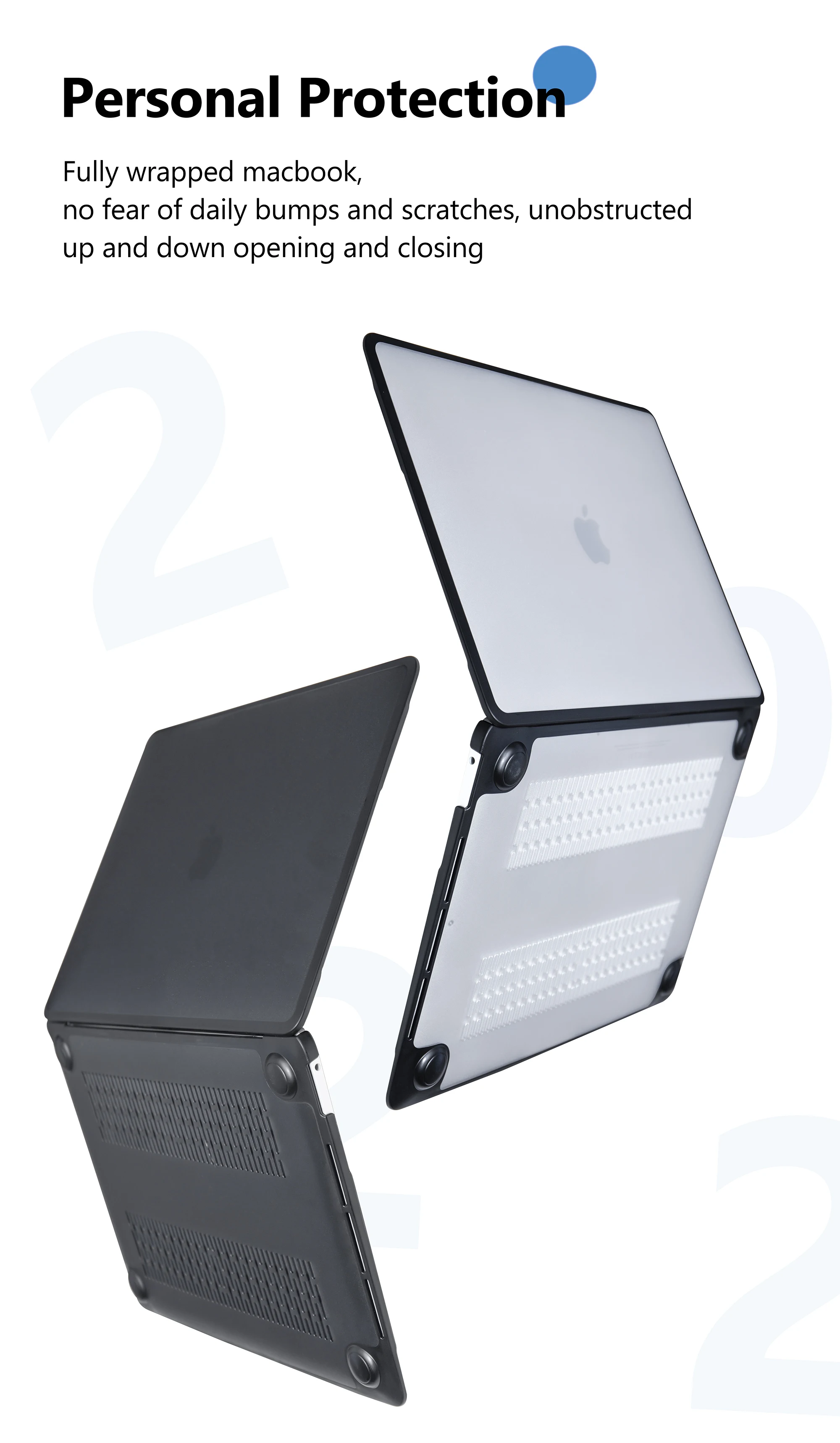 Capa para laptop para MacBook, Pro 13,
