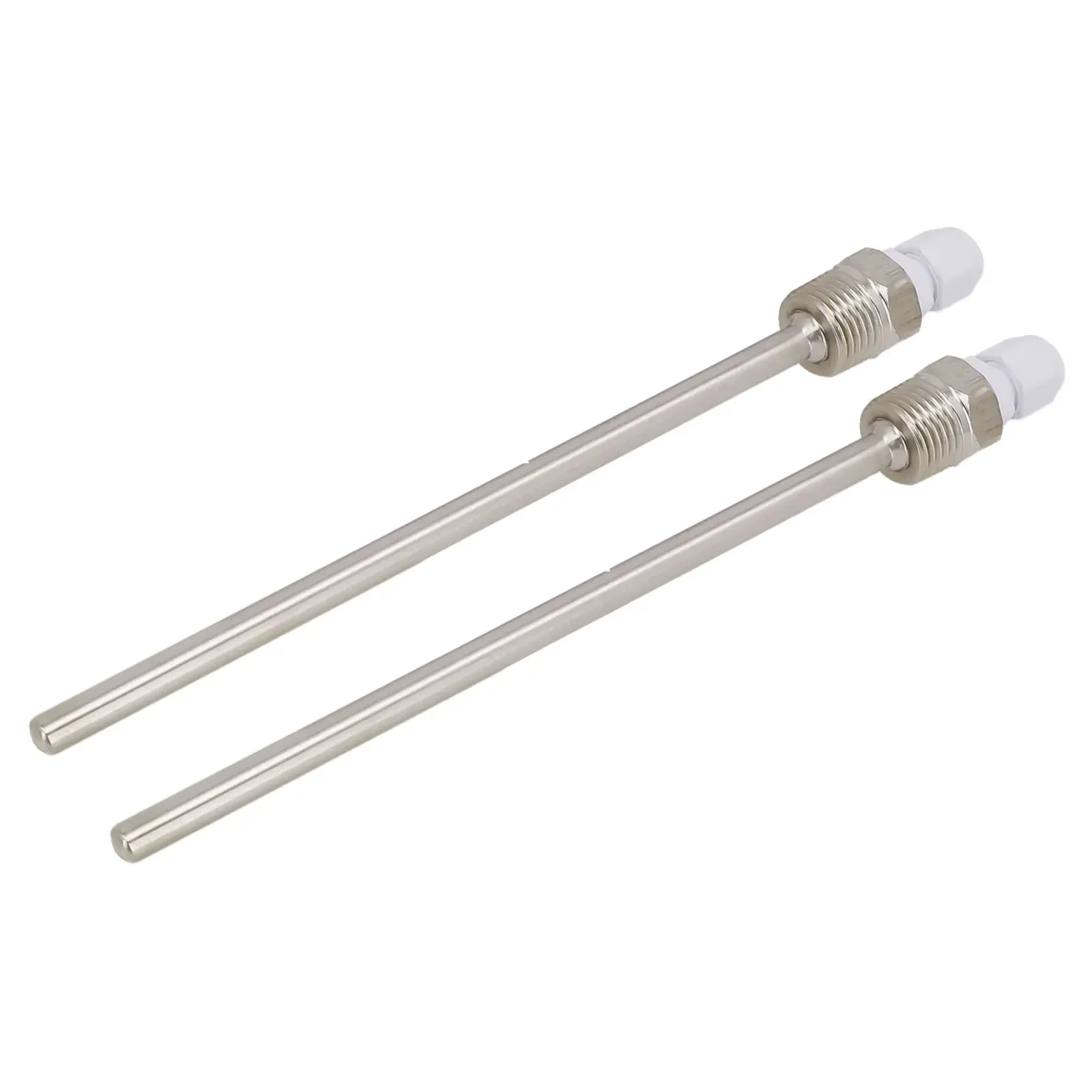 Thermowell G 1/2" Thread for Temperature Sensor Immersion Sleeve Pocket Stainless Steel Probe Solar Accessories 2pc metal thermowell