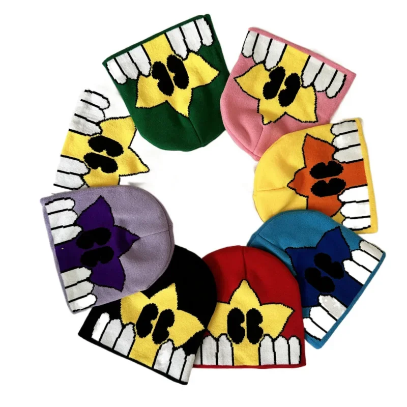 

Minus Two Street Dance Boy Hip Hop Caps Rap Skateboard Letter Printing Knitted Hat Cold Hats Ski Wool Cold Beanies Y2K Men Women