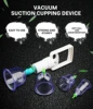 12/6Pcs Vacuum Cupping Set Suction Cups Back Massage Body Cup Detox Massage Body Cups Vacuum Cupping Anti Cellulite Massage Jars 2