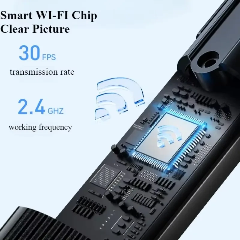 Smart Visual Ear Cleaner Set with Camera 1080P Ear Sticks Ear Wax Removal Tool WIFI Connection HD LED Lights Earpick Endoscope