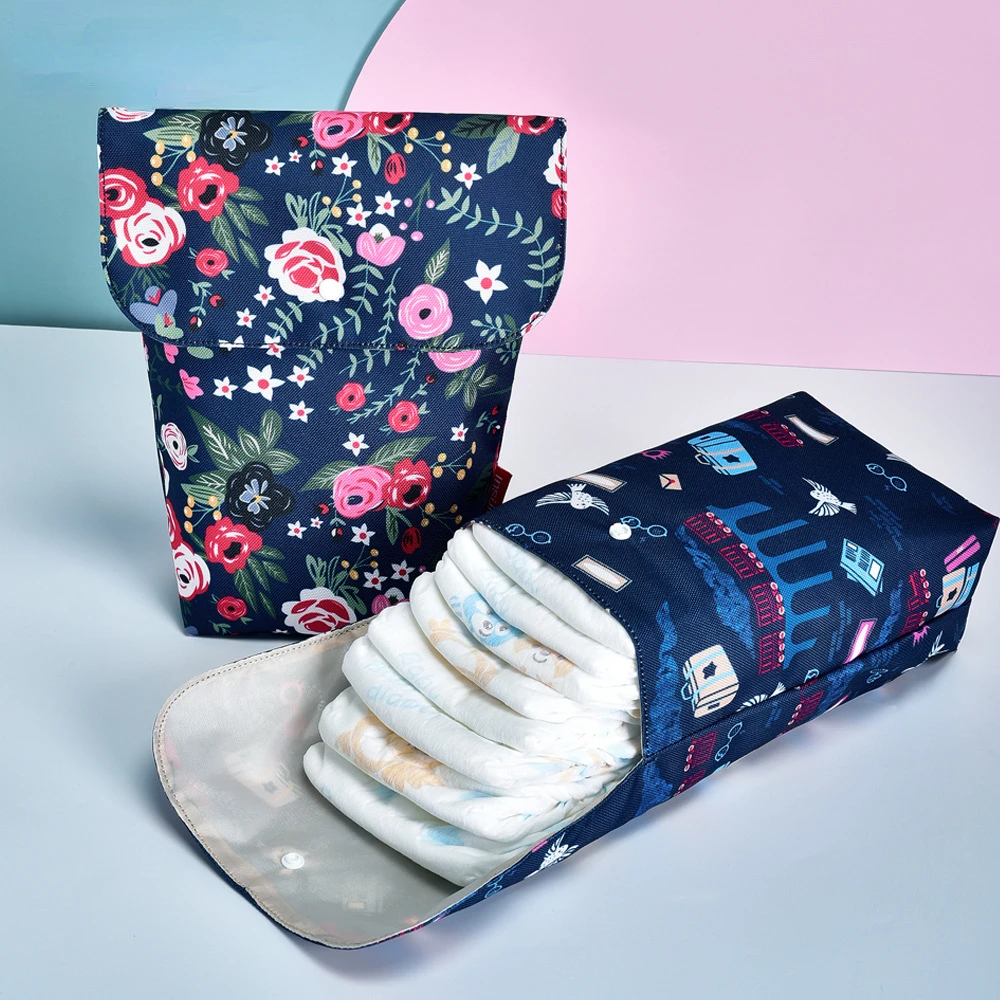

Baby Diaper Bag Diaper Organizer Waterproof Fashion Multifunctional Wet Bag Portable Mummy Storage Big Capacity Travel Nappy Bag