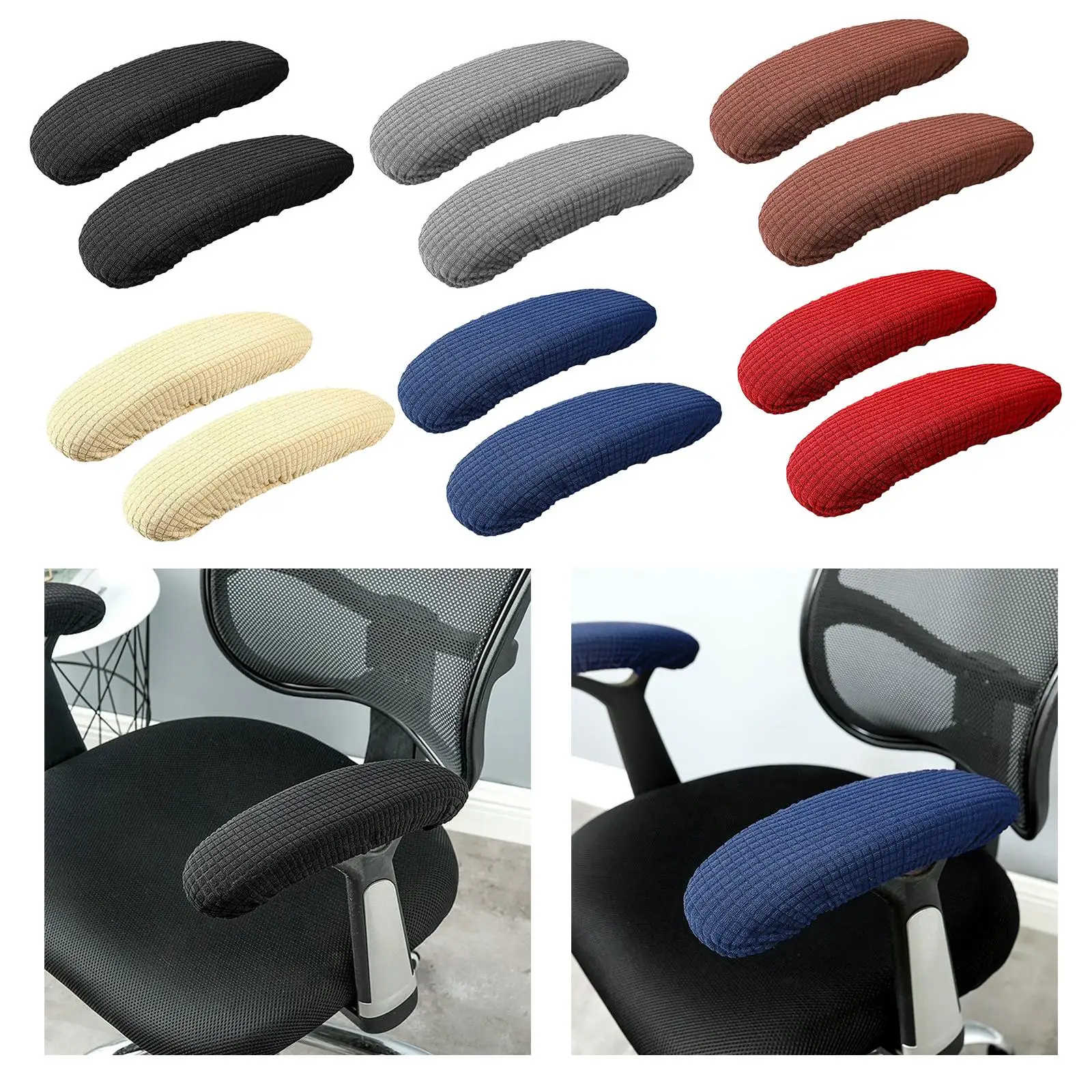 Armrest Diy Pc Chair Arm Covers For Chairs Elastic Office Chair