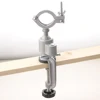 Adjustable Micro Vise 360 Degree Rotating Practical Micro Table Vise Aluminum Alloy Hand Electric Drill Electric Grinder Bracket 2