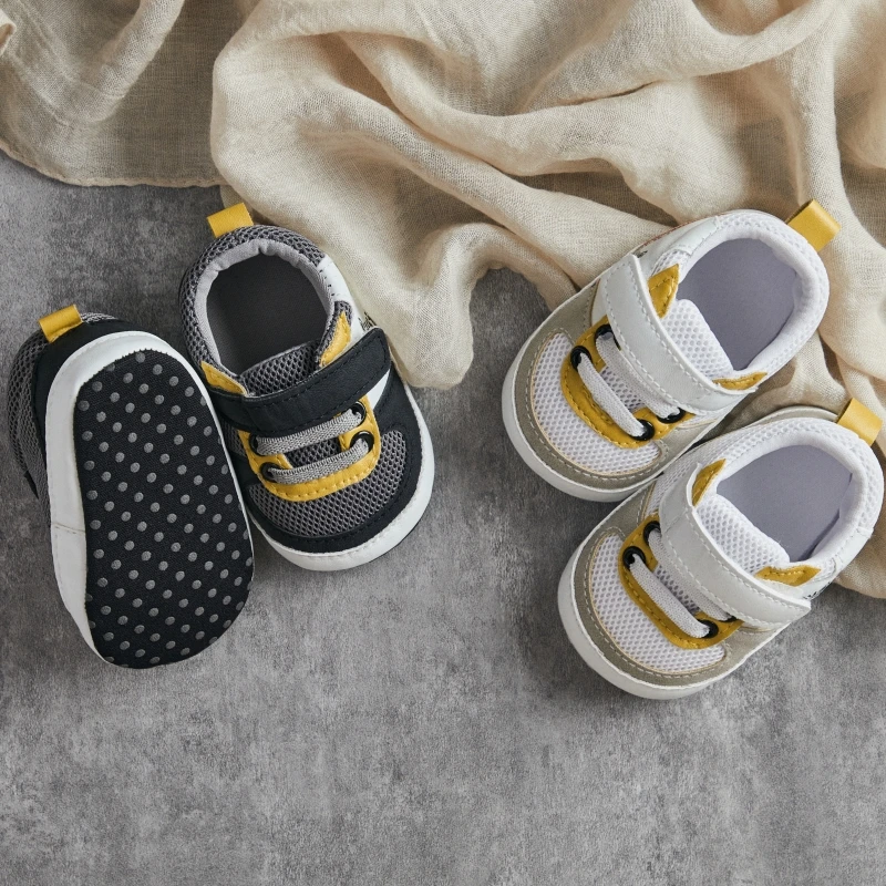 Baby Shoes Toddler Girls Boys Sneakers Casual Cute Flats Shoes Breathable Mesh Infant Walking Shoes First Walkers for Infant 1