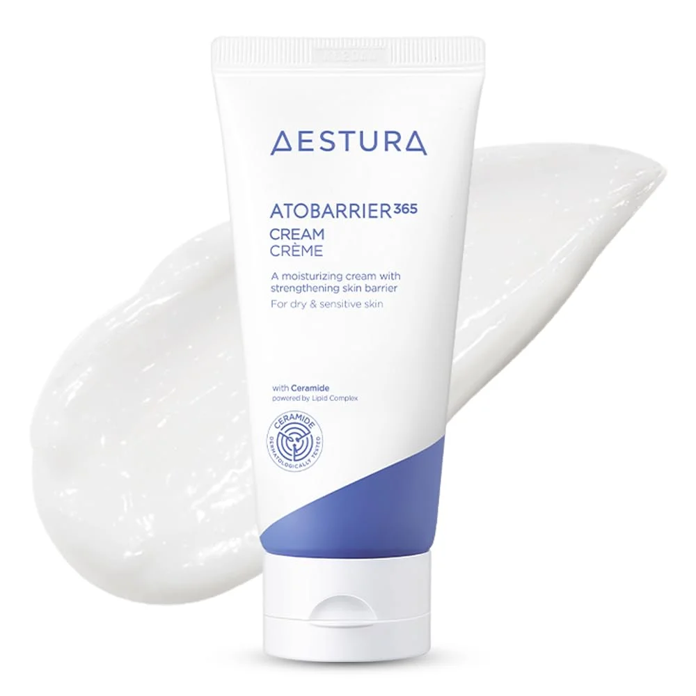 AESTURA ATOBARRIER365 Ceramide Cream, Korean Barrier Repair Moisturizer 120 Hours Lasting Moisturization, Encapsulated Ceramid