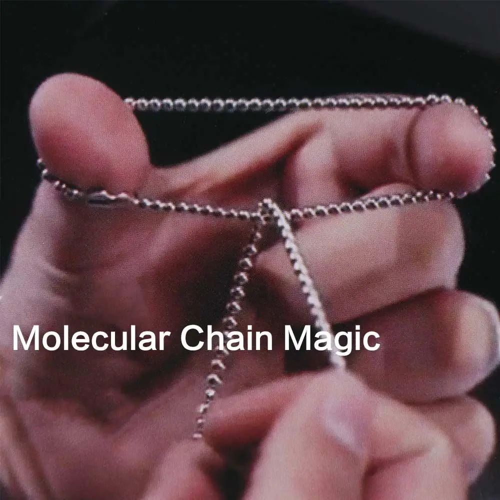 Close Up Molecular Chain Magic Street Stage Mentalism Magic Tricks Chain Performance Easy Operation Molecular Chain Magician