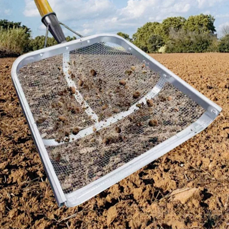 Soil Sifting Mesh Gardening Farming Tool