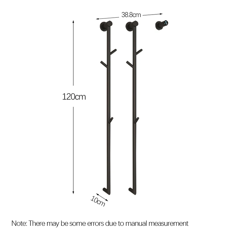 Electric Towel Rack Heating Towel Holder Thermostatic For Bathroom