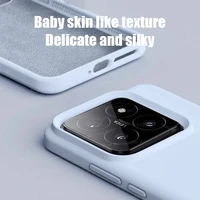 Liquid Silicone Cases For Xiaomi Mi 14 Ultra 13 13T 12T 11T 12S Lite Pro Redmi Note 13 12 11 10 9 Pro 13C Shockproof Back Cover 2