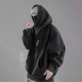 Men’s Embroidered Ninja Hoodie 1