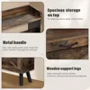 Shoe Storage Cabinet with 2 Flip Drawers, Freestanding Ultra-Thin Shoe Cabinet, Hallway, Bedroom, Shoes Cabinets 4