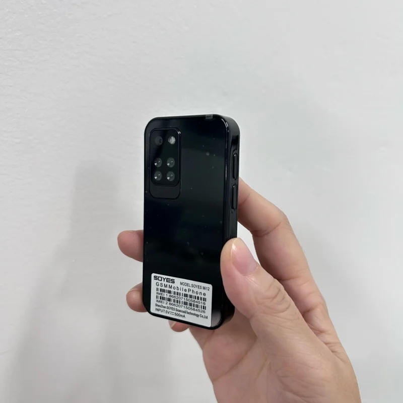 SOYES Mi12 Mini Smartphone 2,5 pulgadas MTK 1GB RAM 8GB ROM 5MP Cámara Tarjeta SIM Dual WCDMA 3G Mp4 Bluetooth WIFI Android teléfono móvil