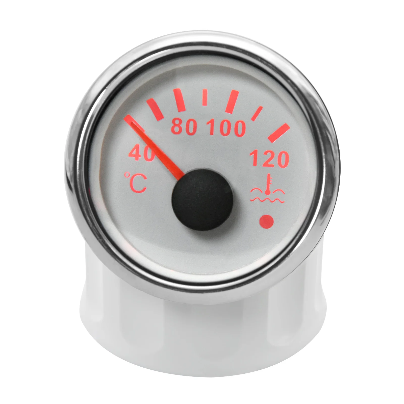 52mm Car Truck Boat Water Temp Gauge 10MM Temperature Sensor 40-120 Moto Meter Vehicle Indicator Auto Red BackLight automobile gauge,temperature sensor,motorcycle temperature gauge,digital temperature gauge,boat gauge,water temperature gauge