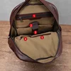 Genuine Leather Men Backpack Vintage Laptop Bag Large Capacity Travel Backpack Head Layer Cowhide Leather Computer Bag pack 3