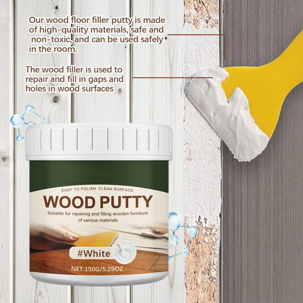 Description Picture 2 of itemWood Putty Filler Paintable Long-Lasting Exterior Wood Filler Wood Furniture Repair Kit Practical Stainable Wood Filler Wood