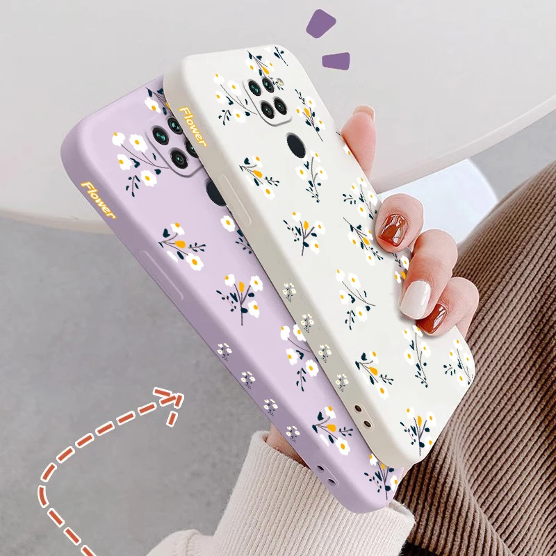 Stunning Flower Silicone Phone Case - Elegant Protection Cover