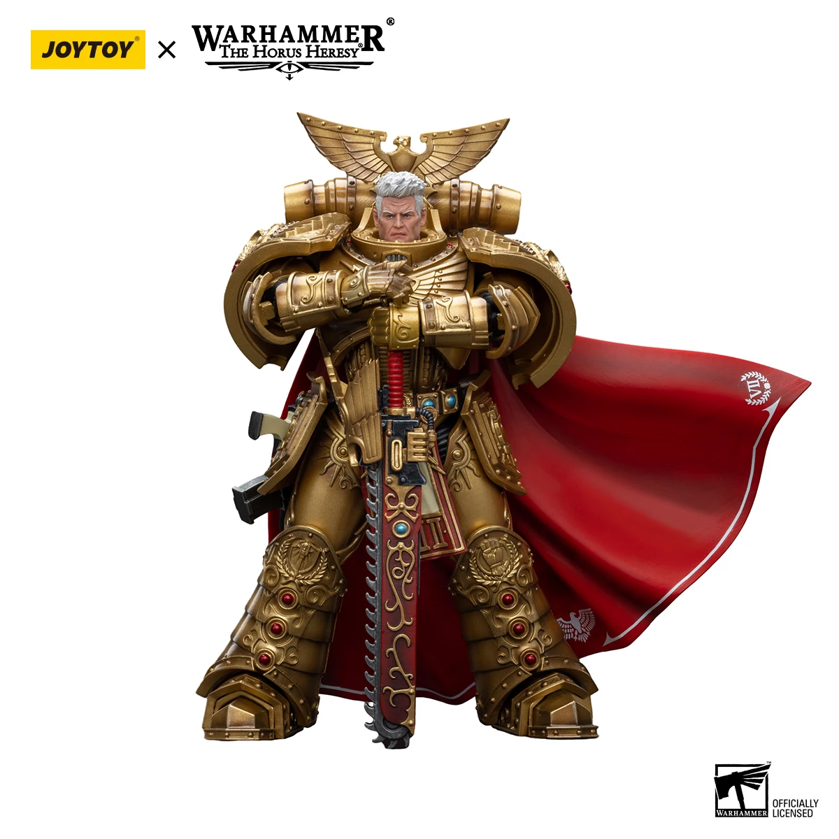 JOYTOY Warhammer 40K Action Figure 1/18 - Space Wolves Leman Russ Primarca VI Legione, Modello Da Collezione - 5