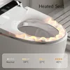 Tankless Toilet，1.28 GPF,Heated Bidet with Dryer&Warm Water,Foot Sensor and Night Light,Auto Flush Open & Close Lid,Smart Toilet 4