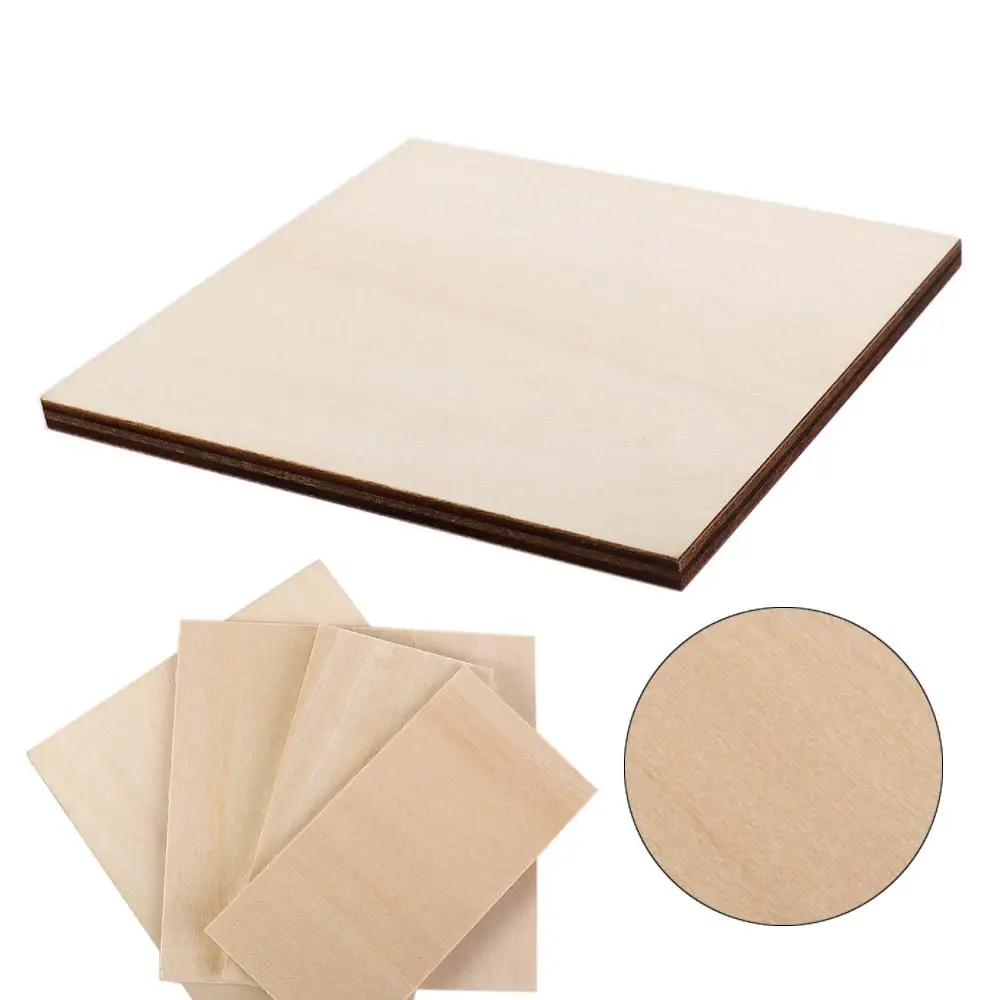 

Chips Balsa Toys Kid'S Model Materials Basswood Plywood Wooden Plywood Board Aviation Model Layer Board Sheet Rectangle Wood