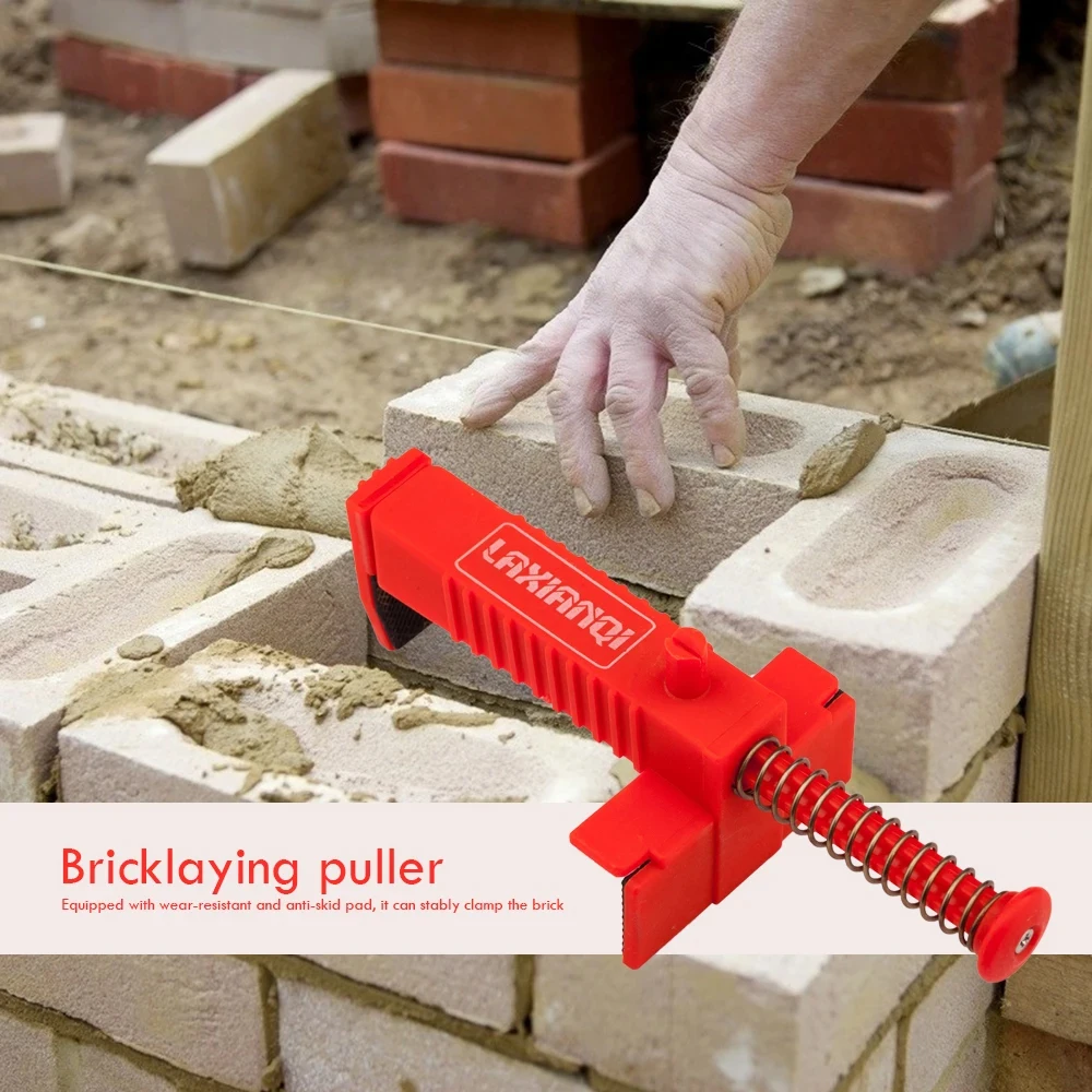 1-6pcs Bricklaying Wire Drawer Brick Liner Wall Building Wire Frame Brick Liner Runner Engineering Construction Tools brick liner